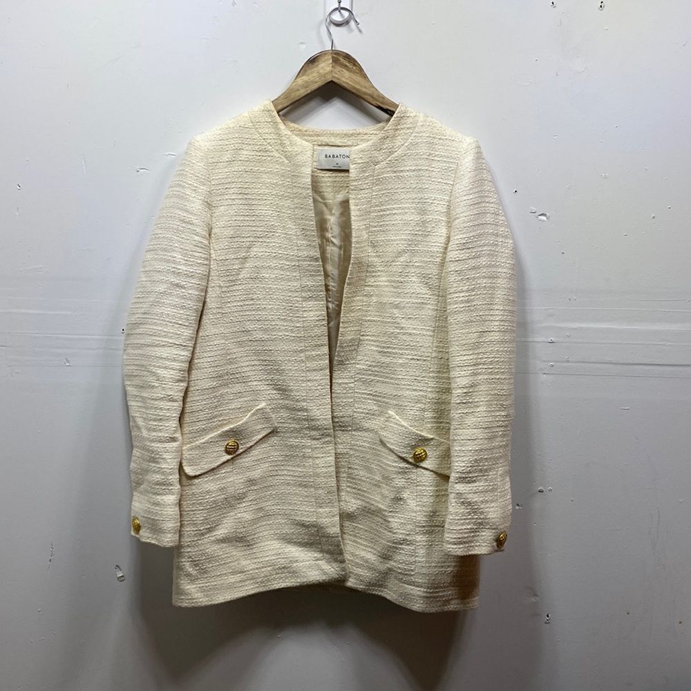Aritzia Babaton Times Tweed Blazer Medium